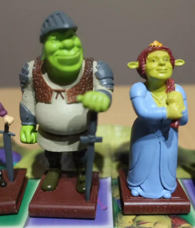 Komplet szachowy "Shrek"