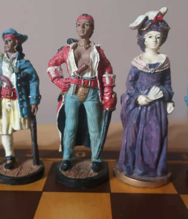 Komplet figur z tworzywa sztucznego piraci konta Royal Navy
